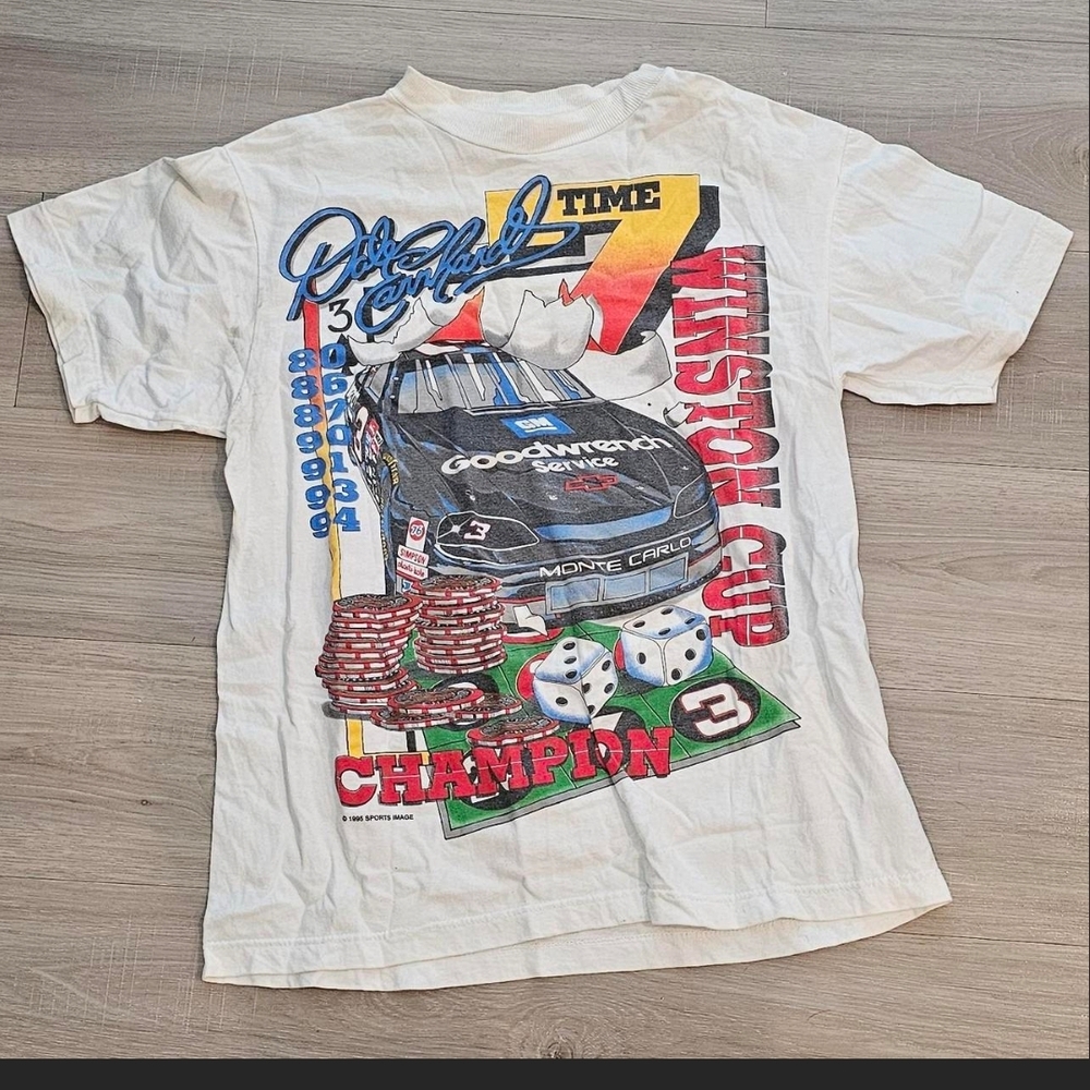 Vintage Dale Earnhardt Mens Tshirt